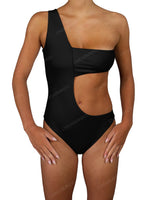 One Shoulder Bandeau One Piece