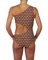 One Shoulder Bandeau One Piece