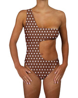 One Shoulder Bandeau One Piece
