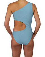 One Shoulder Bandeau One Piece