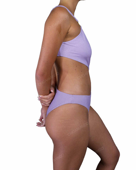 Asymmetrical Cut Out One Shoulder One Piece