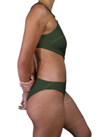 Asymmetrical Cut Out One Shoulder One Piece