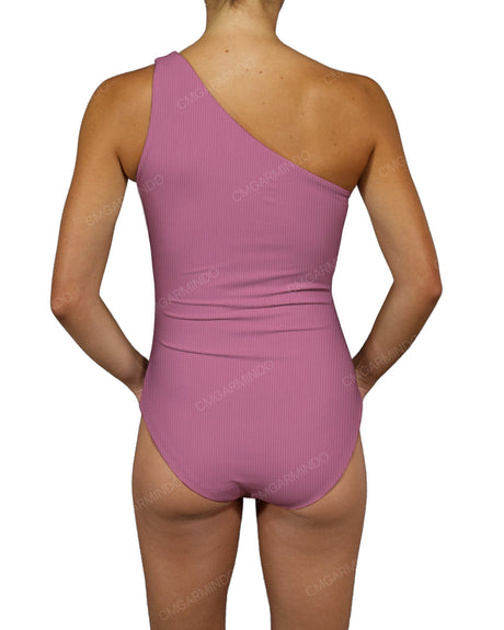 Wide One Shoulder One Piece