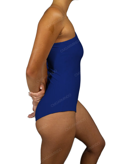 Wide One Shoulder One Piece