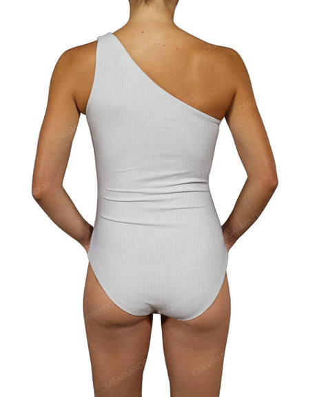 Wide One Shoulder One Piece