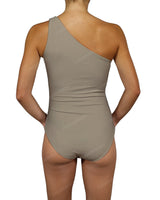 Wide One Shoulder One Piece