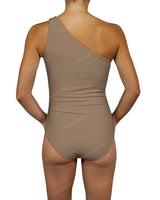 Wide One Shoulder One Piece