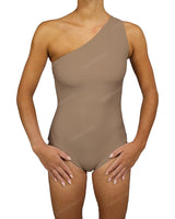 Wide One Shoulder One Piece