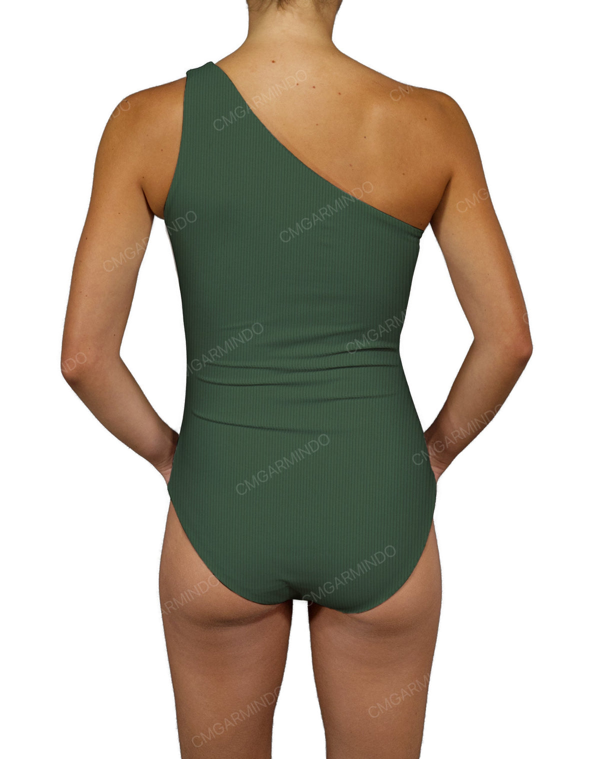 Wide One Shoulder One Piece