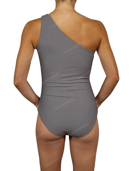 Wide One Shoulder One Piece