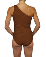 Wide One Shoulder One Piece