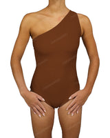 Wide One Shoulder One Piece