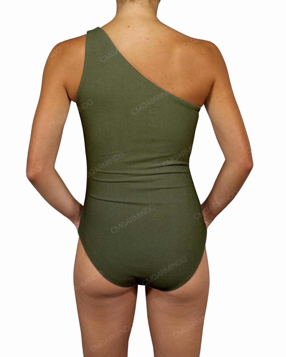 Wide One Shoulder One Piece