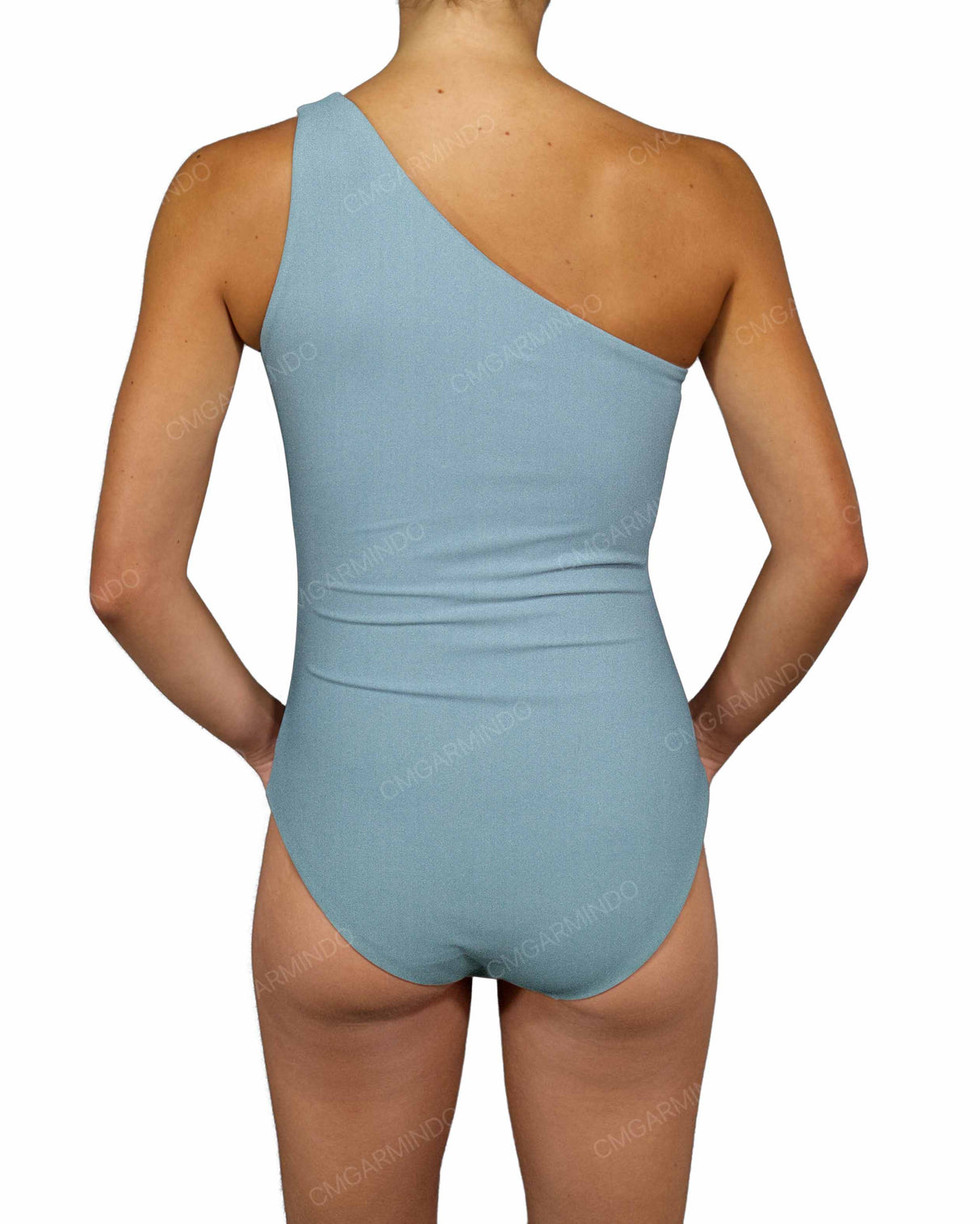 Wide One Shoulder One Piece