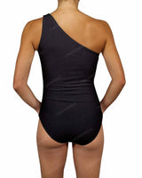 Wide One Shoulder One Piece