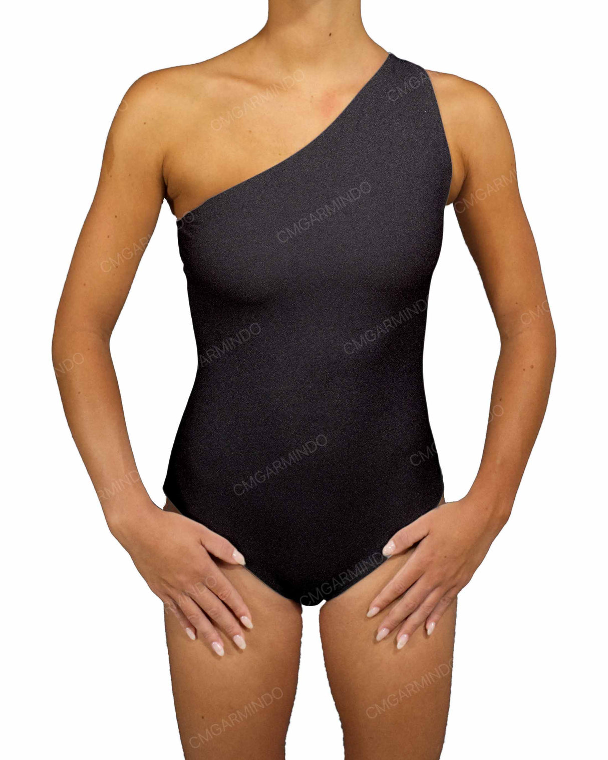 Wide One Shoulder One Piece