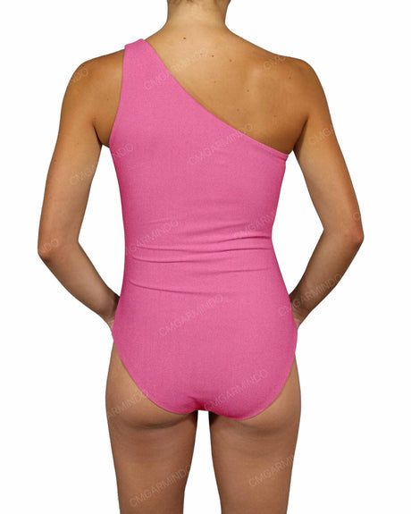 Wide One Shoulder One Piece