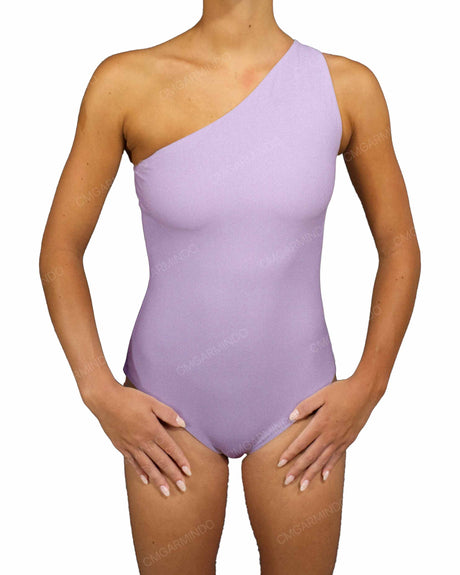 Wide One Shoulder One Piece