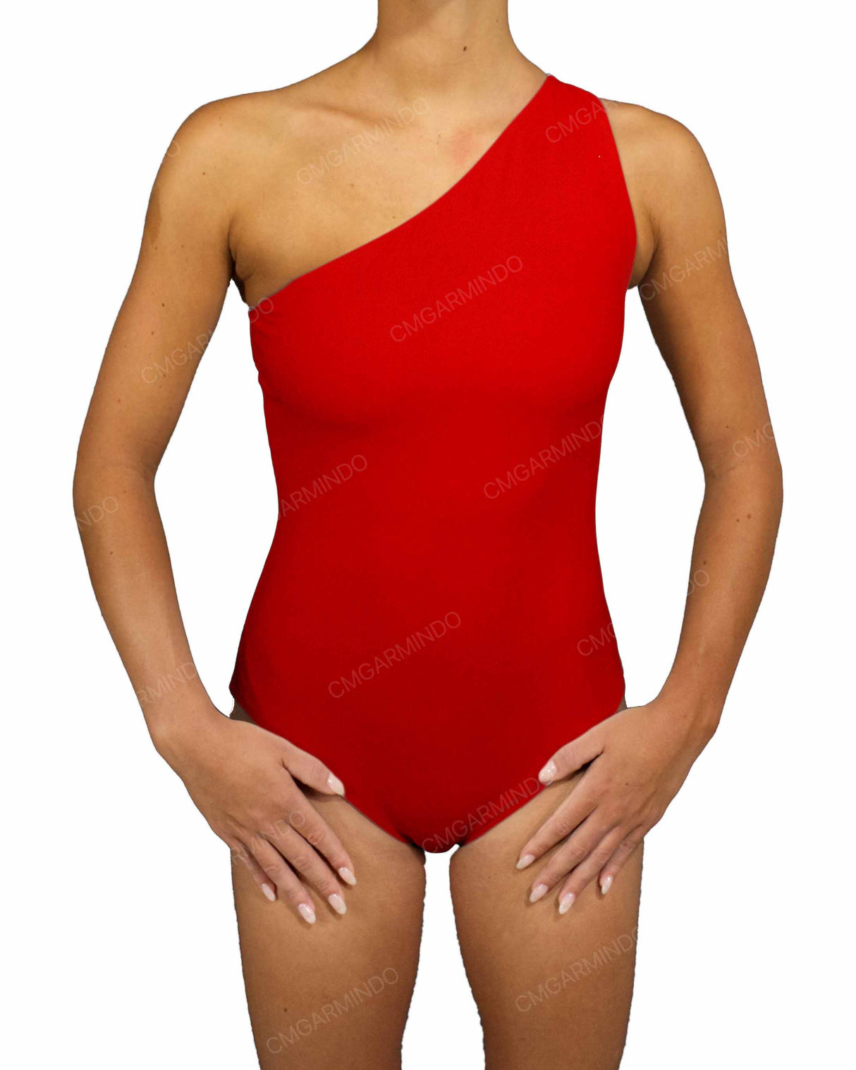 Wide One Shoulder One Piece