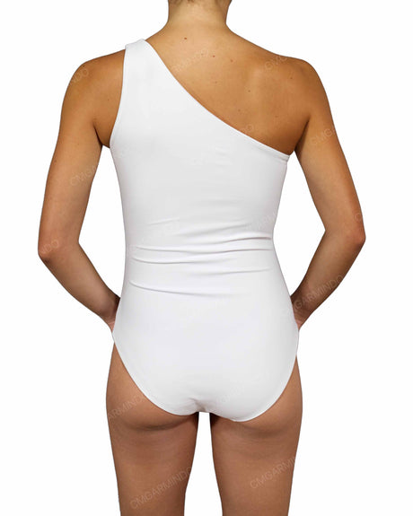 Wide One Shoulder One Piece