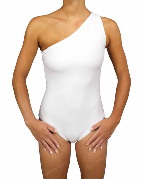 Wide One Shoulder One Piece