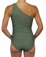Wide One Shoulder One Piece