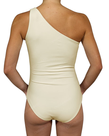 Wide One Shoulder One Piece