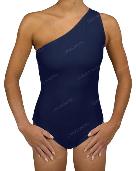Wide One Shoulder One Piece
