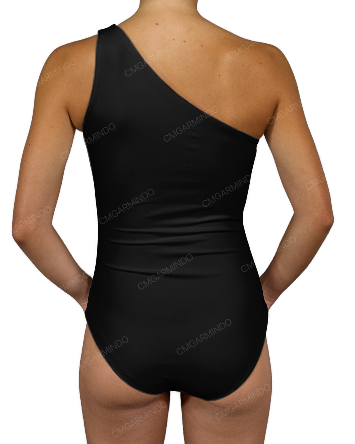 Wide One Shoulder One Piece