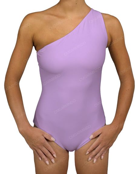 Wide One Shoulder One Piece