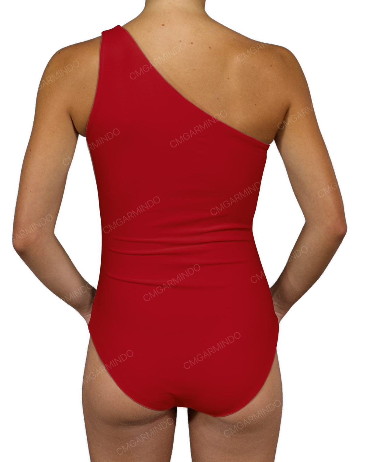 Wide One Shoulder One Piece