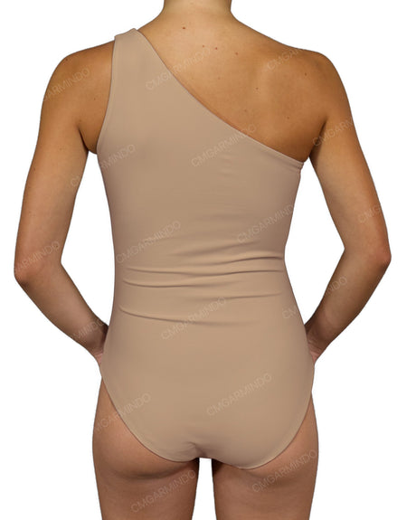 Wide One Shoulder One Piece