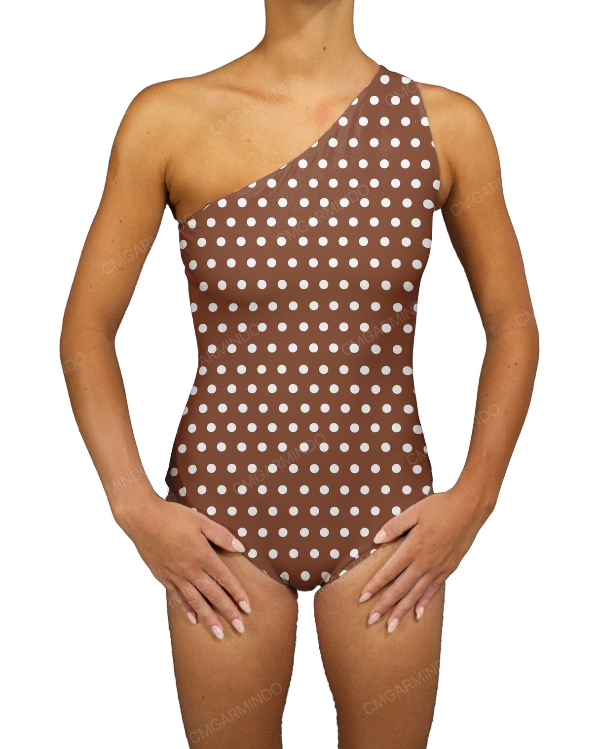 Wide One Shoulder One Piece