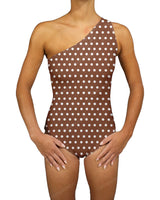 Wide One Shoulder One Piece