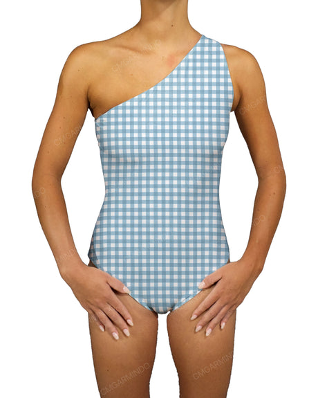 Wide One Shoulder One Piece
