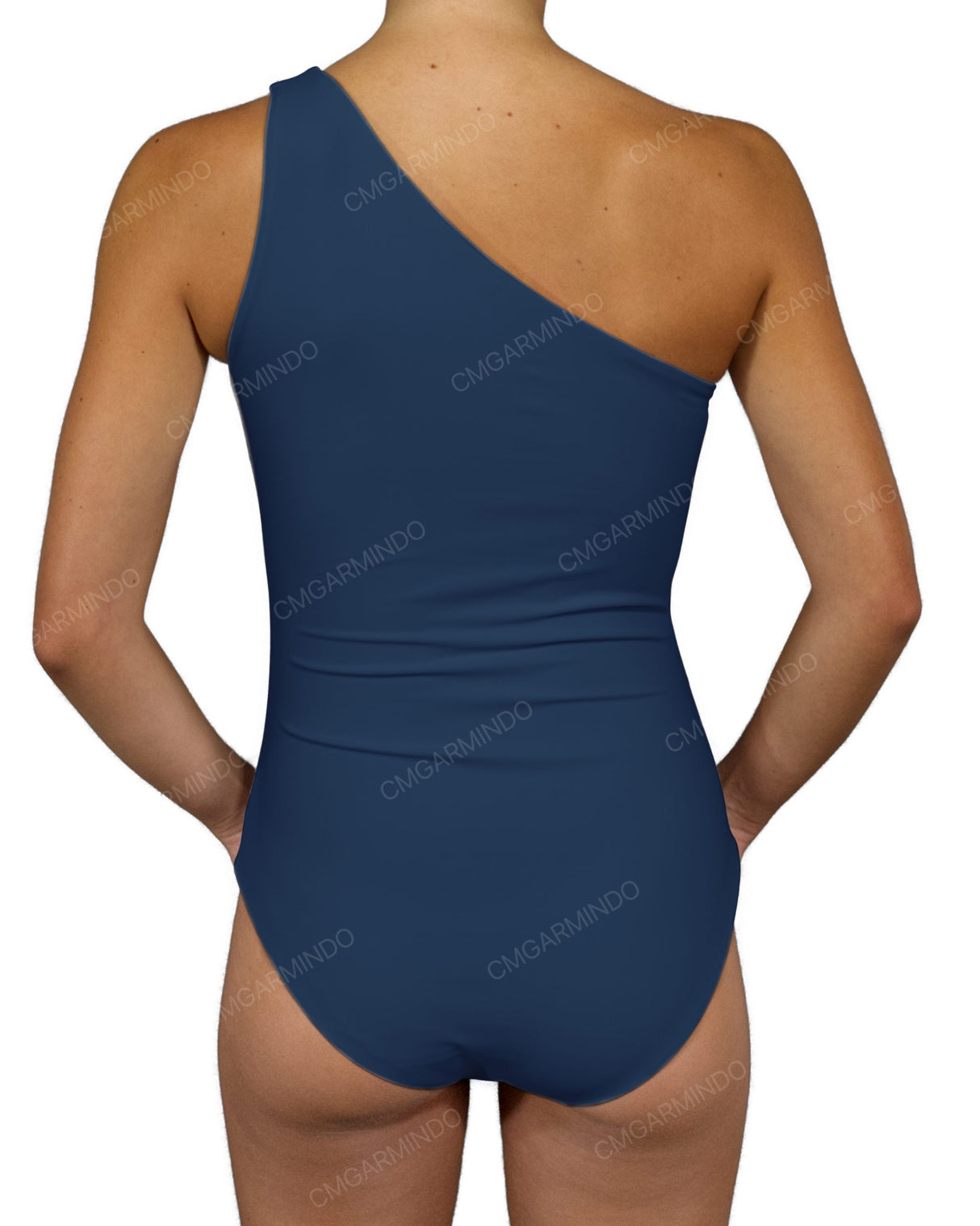 Wide One Shoulder One Piece