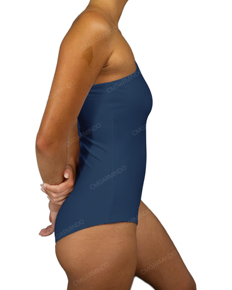 Wide One Shoulder One Piece