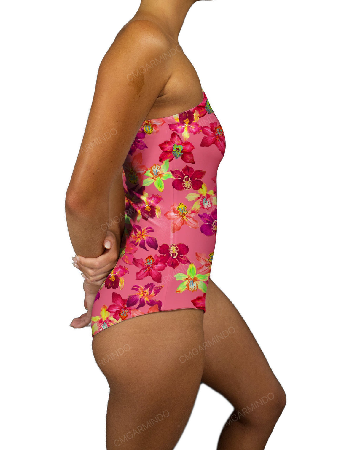 Wide One Shoulder One Piece