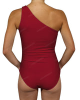 Wide One Shoulder One Piece