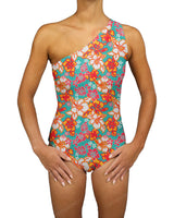 Wide One Shoulder One Piece
