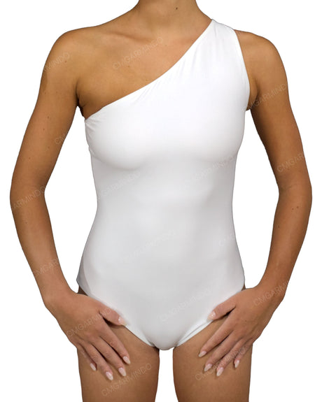 Wide One Shoulder One Piece