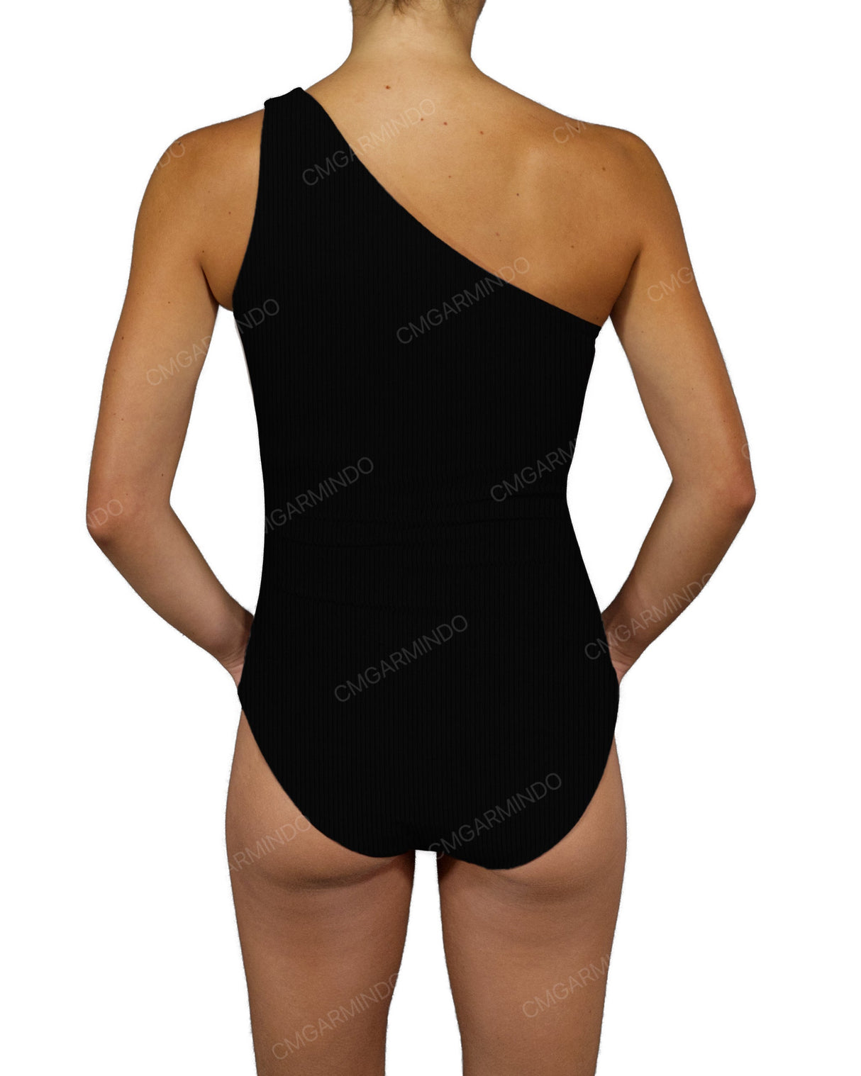 Wide One Shoulder One Piece