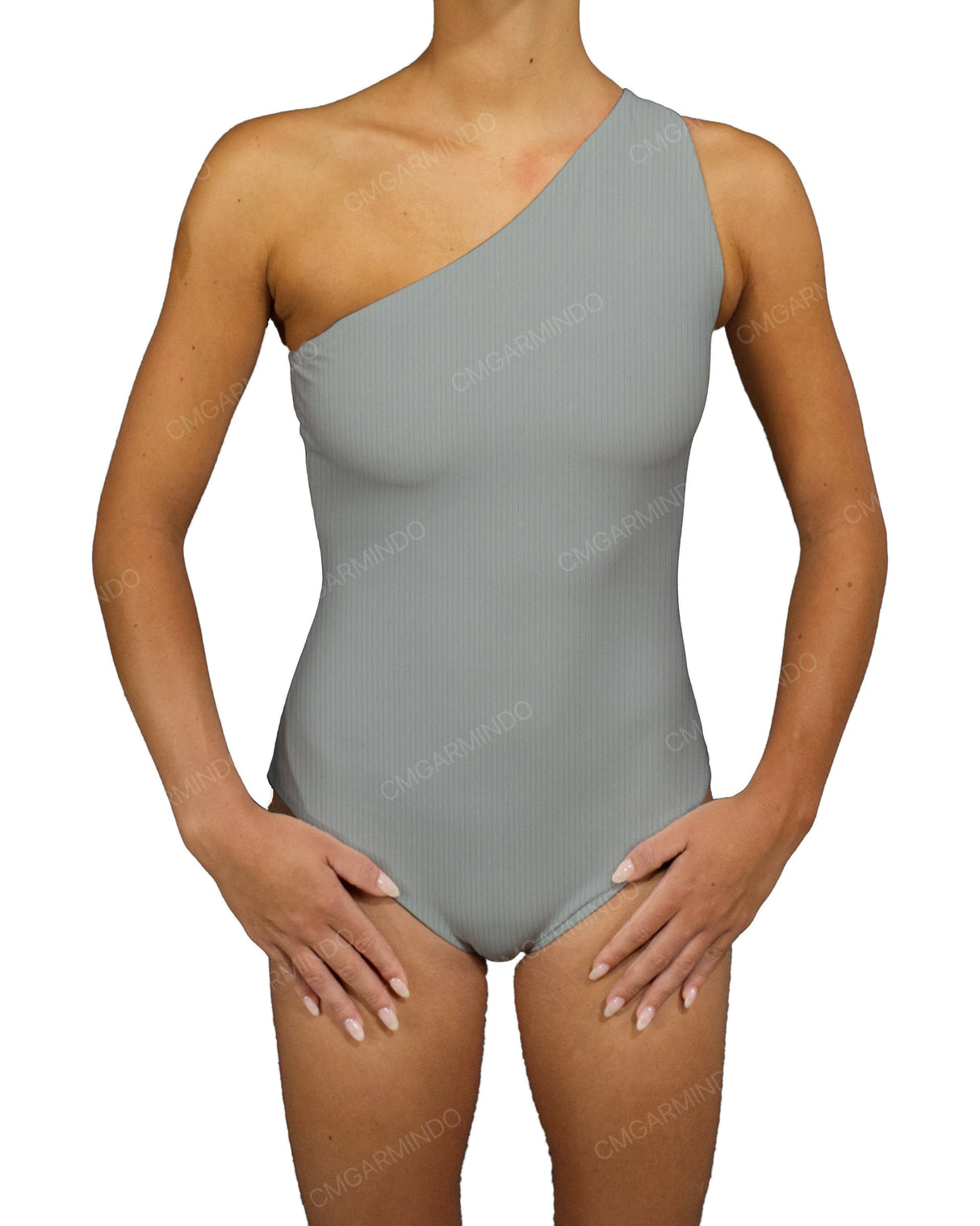 Wide One Shoulder One Piece
