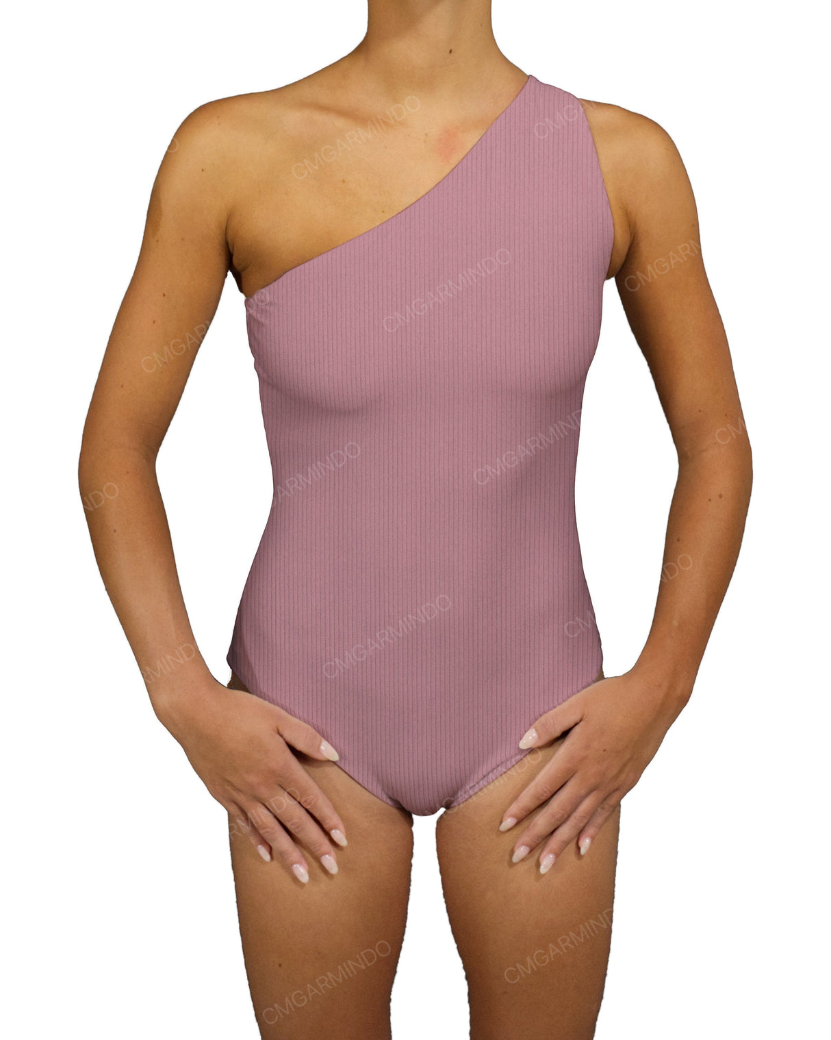 Wide One Shoulder One Piece