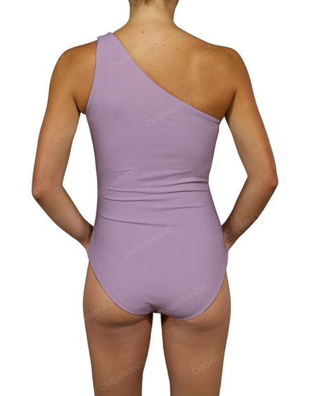 Wide One Shoulder One Piece
