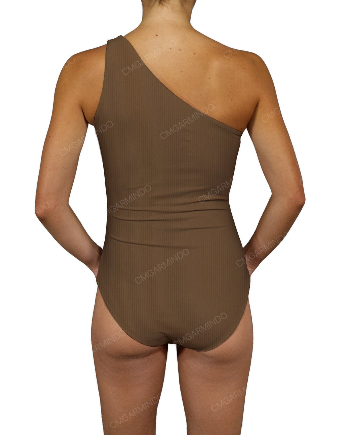 Wide One Shoulder One Piece