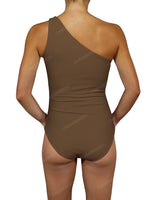 Wide One Shoulder One Piece