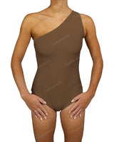 Wide One Shoulder One Piece