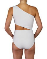 One Shoulder Cut Out One Piece
