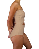 One Shoulder Cut Out One Piece